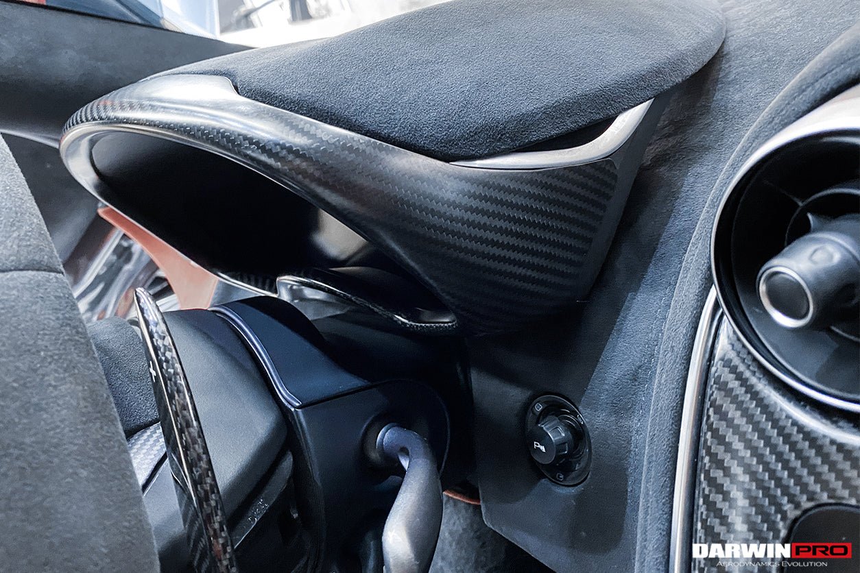 2015 - 2021 McLaren 540c/570s/570gt/600lt Dry Carbon Fiber Instrument Surround Panel Cover